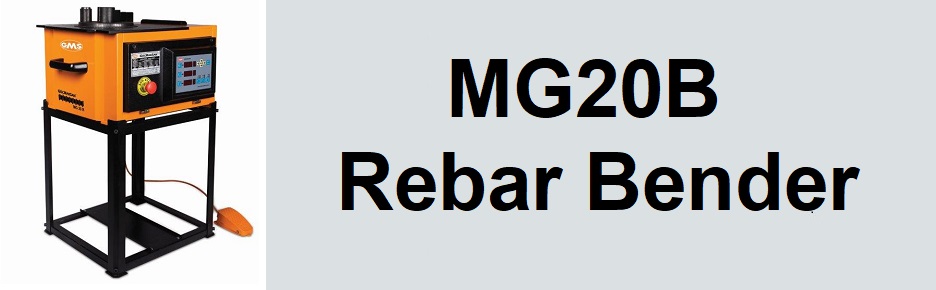 MG20B Rebar Bender